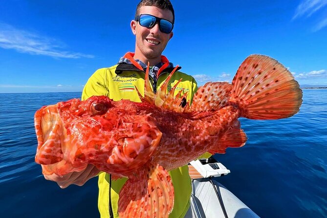 Half-seabed or rod fishing tour with bolentino - Key Points