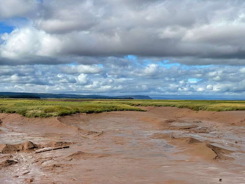 Halifax: Peggy's Cove, Lunenburg, and Annapolis Valley Tour - Viewing the Bay of Fundy at Wolfville Waterfront Park