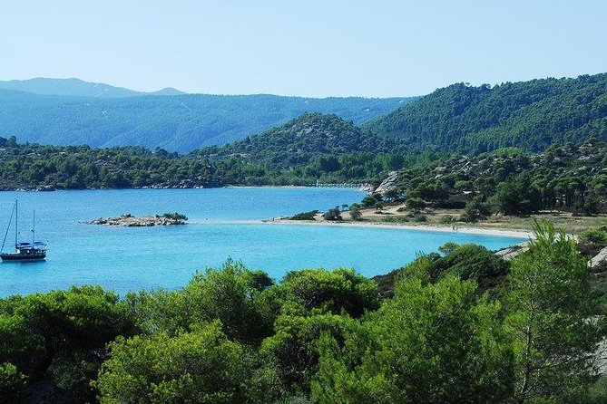 Halkidiki Blue Lagoon Cruise On A Pirate Boat From Thessaloniki - Diaporos Island: The Largest in Sithonia Archipelago