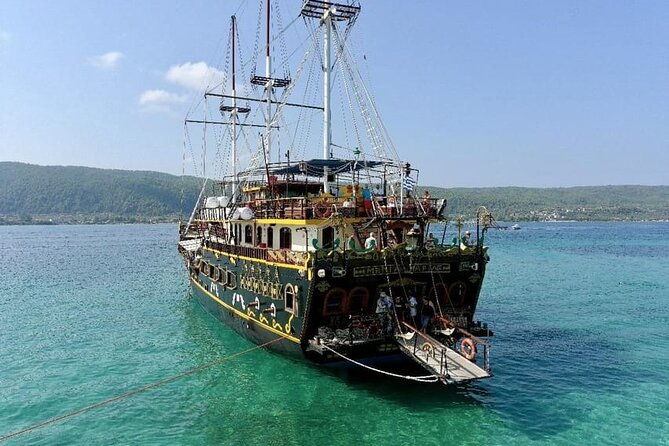 Halkidiki Blue Lagoon Cruise On A Pirate Boat From Thessaloniki - Greek Lunch on Deck: Tasting Authentic Flavors
