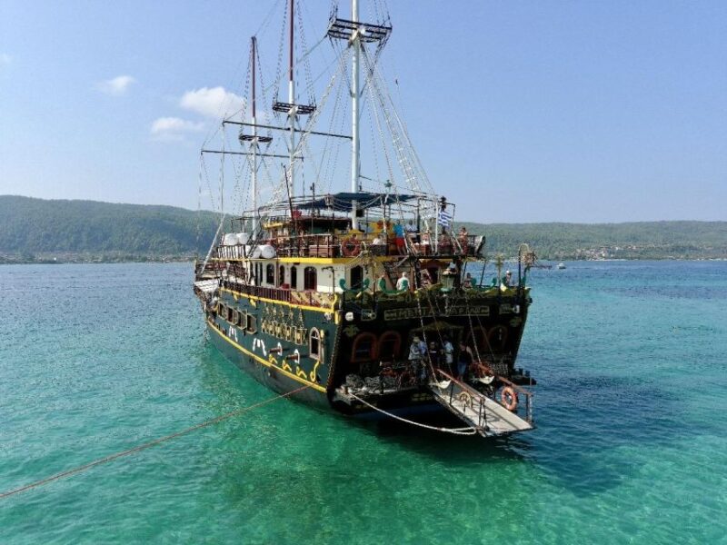 Halkidiki: Blue Lagoon Cruise on a Pirate's Boat - Cruising Past Diasporos Island and Visiting Hidden Beaches