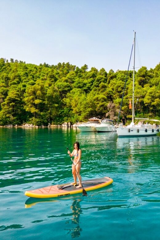 Halkidiki: Private Sailing Yacht Cruise Swim in Blue Waters - Exploring Spalathronisia Islands
