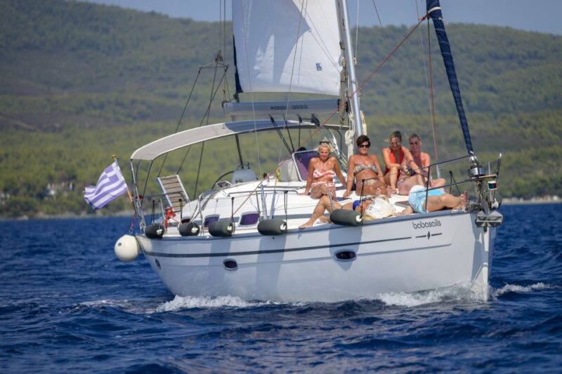 Halkidiki: Private Sailing Yacht Cruise Swim in Blue Waters - Savoring Fresh Fish at a Local Taverna