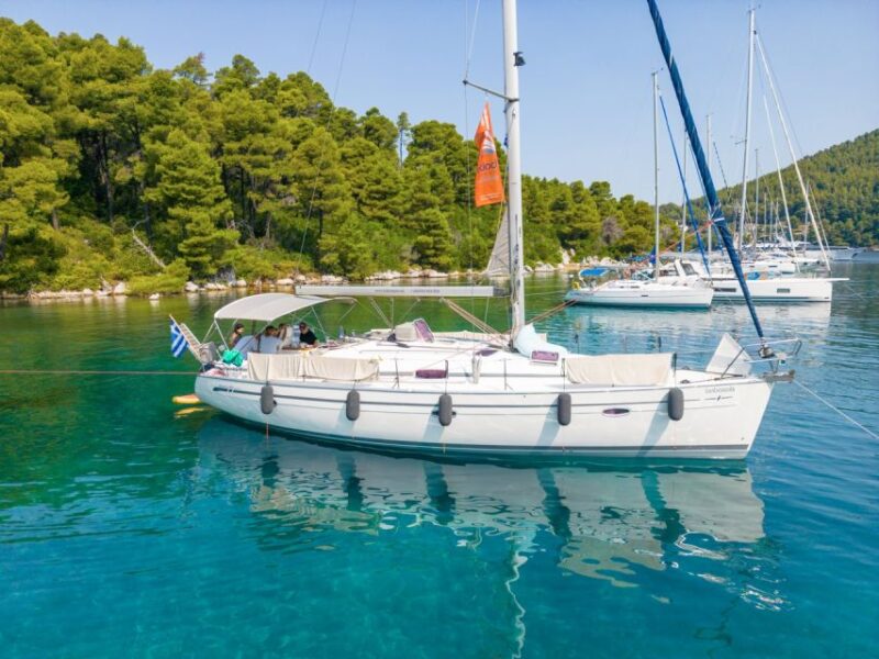 Halkidiki: Private Sailing Yacht Cruise Swim in Blue Waters - Practical Details: Meeting, Equipment, and What to Bring