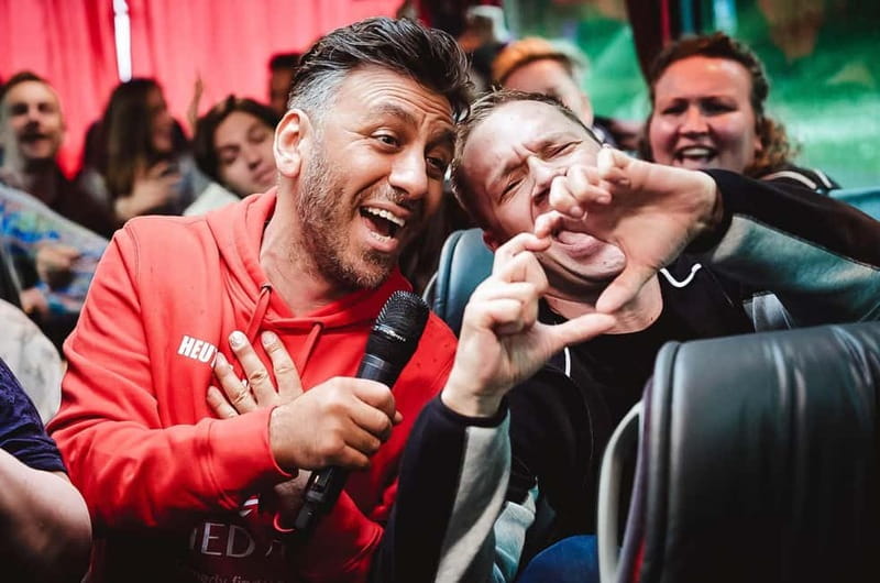 Hamburg: 1.5-Hour International Karaoke Bus Tour - Key Points