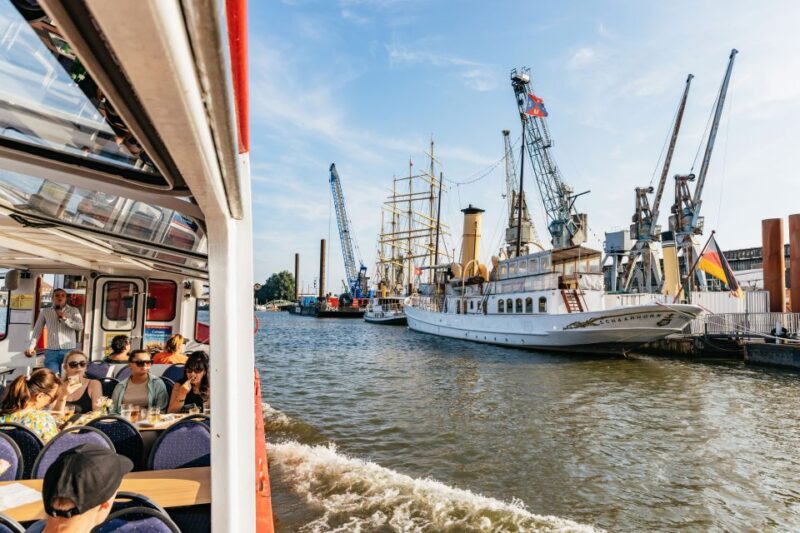 Hamburg: Harbor Cruise with Wine and Cheese - Suitability and Restrictions