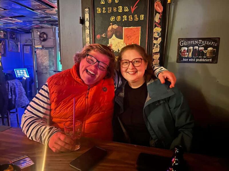 Hamburg: Neighborhood tour with an ex-dominatrix - Visiting the SM Club TOUCH: First Stop with a View