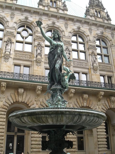 Hamburg: Private - Town Hall, Speicherstadt, Elbphilharmonie - Discovering 12th-Century Origins at Nicolaifleet and WWII Memorial St. Nikolai