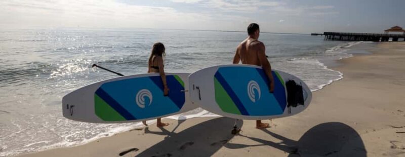 Hampton: Stand Up Paddle Board Rental at Buckroe Beach - Gear and Safety Equipment Provided