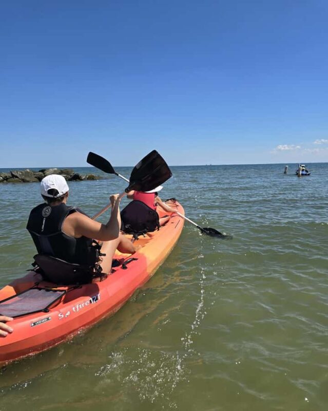 Hampton: Tandem Kayak Rental at Buckroe Beach - Duration Options and Pacing Flexibility