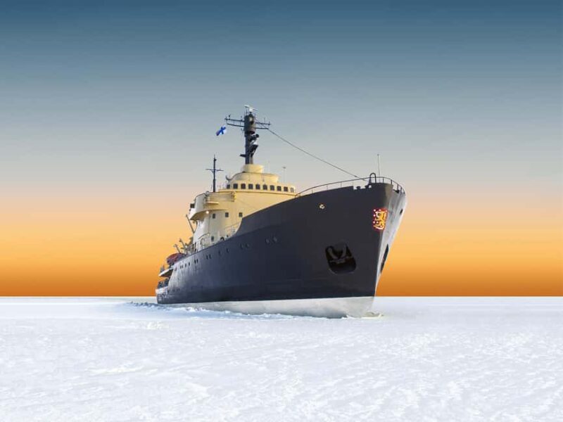 Haparanda/Tornio: Icebreaker Sampo Cruise with Ice Floating - Walking on the Frozen Sea and Ice Floating Experience