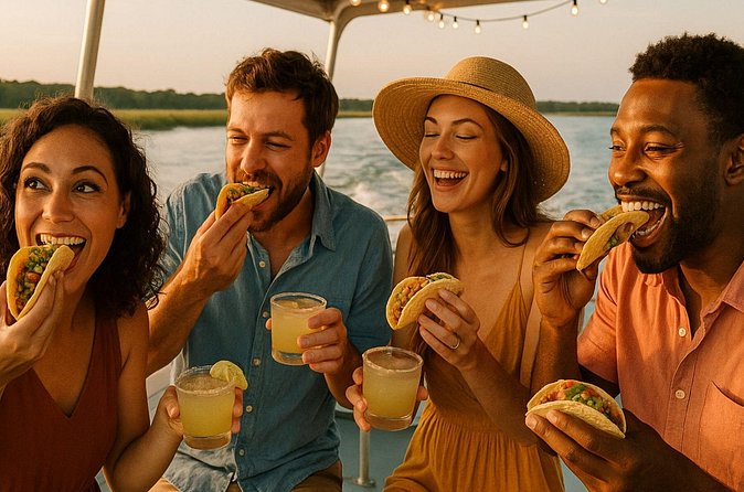 Harbour Town Happy Hour Cruise - Live Music by a Local Guitarist