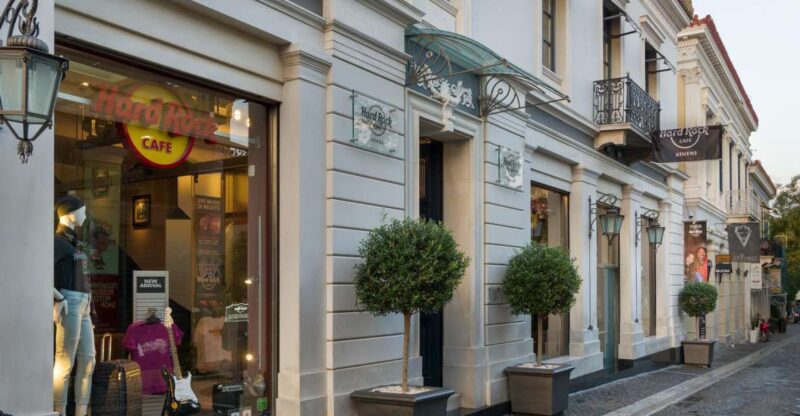 Hard Rock Cafe Athens with Set Menu for Lunch or Dinner - The Two Menu Options: Gold and Diamond