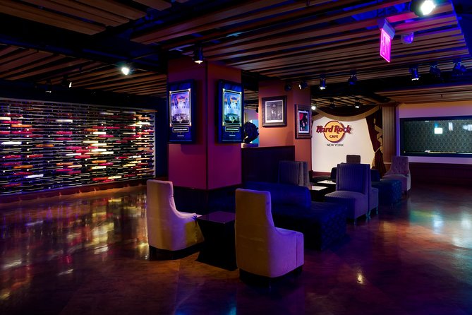 Hard Rock Cafe New York Times Square - Menu Options: Acoustic and Electric Packages