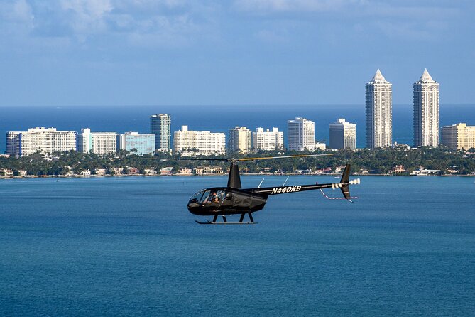 HARD ROCK GUITAR & BEACHES Helicopter Tour - North Miami Beach and Lauderdale-By-The-Sea Views