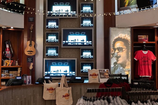 Hard Rock London Walking Tour - Flexibility with Lunch Options at the Hard Rock Cafe