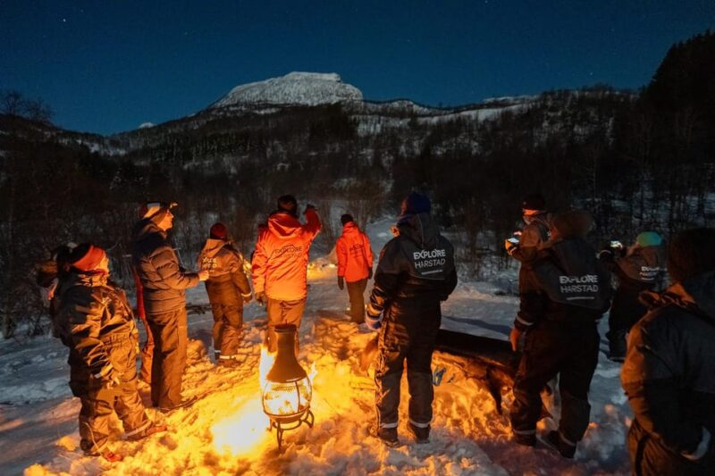 Harstad: Northern Lights Hunt on Hinnøya Island - Starting Point at Explore Harstad Office