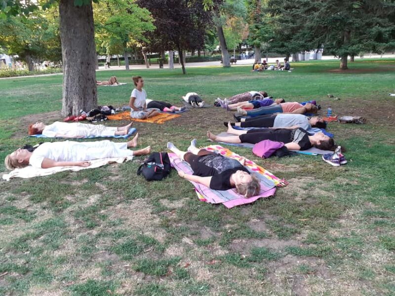 Hatha Yoga in El Retiro Park - Key Points