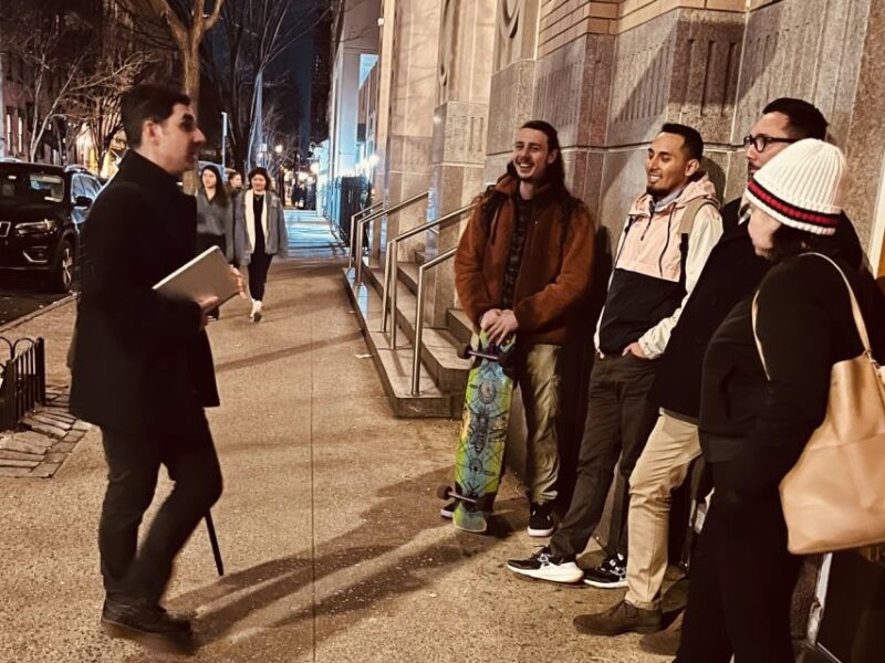 Haunted Village of New York City walking tour - The Hangman’s Elm and Its Eerie Aura