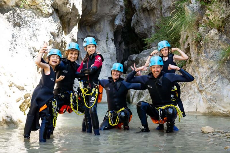 Haut Jabron Canyon: discover canyoning - Starting Point at Castellane Parking Lot