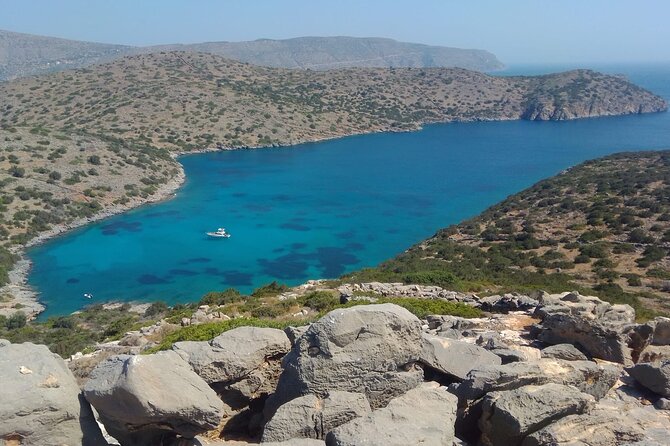 Have Fun Cruising Agios Nikolaos - Elounda Bay - First Stop: Kolokytha Beachs Crystal Clear Waters