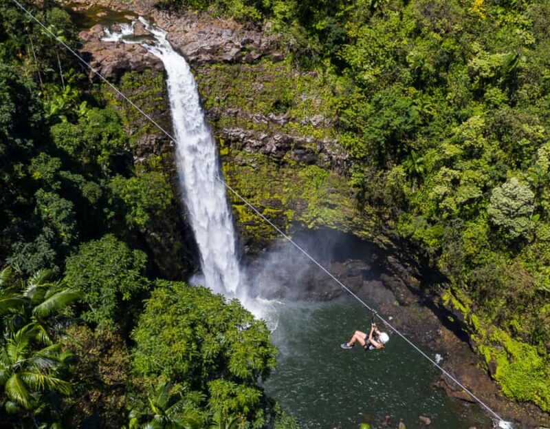 Hawaii: Big Island Hilo Zipline Tour with Cruise Ship Pickup - Soaring Over Kolekole Waterfall and the Ravine