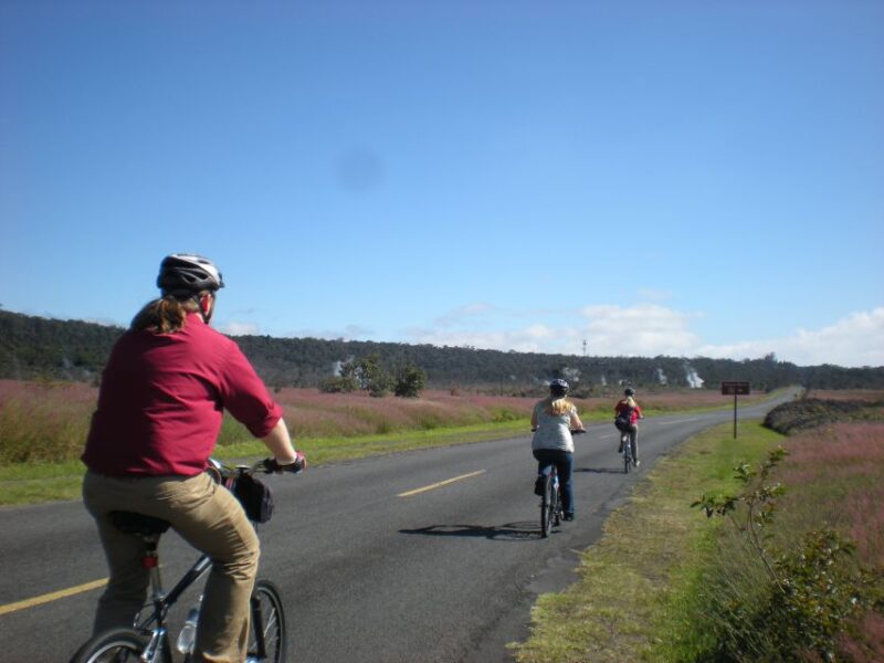 Hawaii: Volcanoes National Park E-Bike Rental and GPS Audio - Reaching the Kilauea Overlook and Summit for Active Lava Views