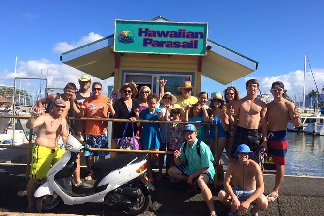 Hawaiian Parasail Since 1977 from Waikiki Beach - The Views: Over Waikiki Beach and Diamond Head