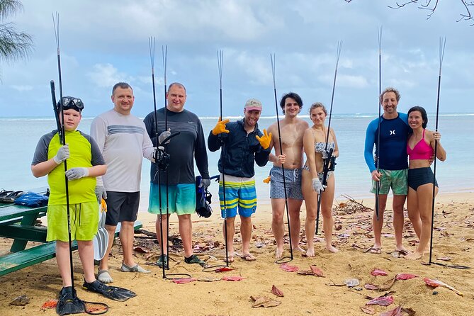 Hawaiian Reef Spearfishing Lesson for Beginners - What Guests Learn in the Master Class