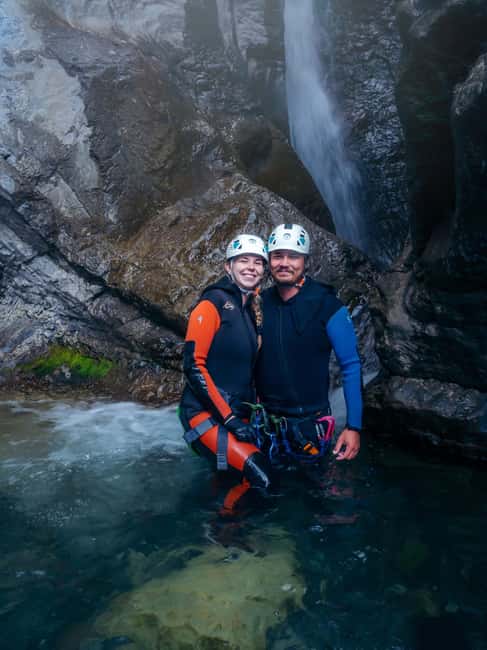 Heart Creek Canyoning tour - Beginner friendly - Near Banff - The Thrilling 18-Meter Waterfall Rappel