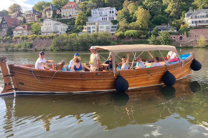 Heidelberg: exclusive private boat trip for up to 12 guests - The Scenic Route: From Castle Views to Urban Vibes