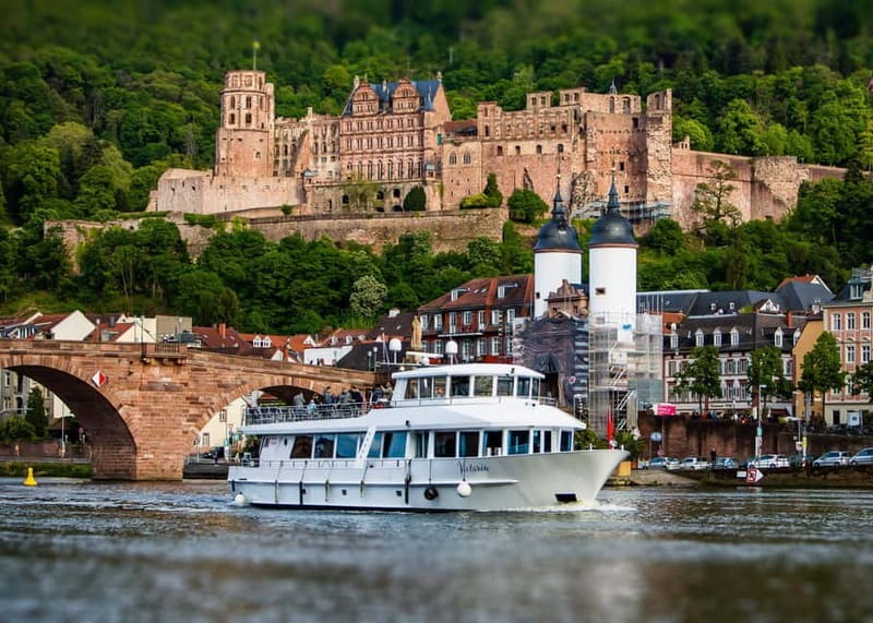 Heidelberg: Neckar River Sightseeing Boat Tour with Drink - The Itinerary and Major Landmarks
