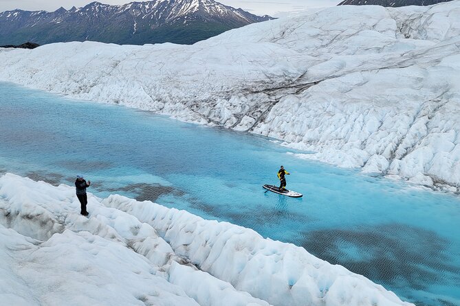 Helicopter and Glacier Paddle Boarding -PRIVATE - The Value of an Exclusive Alaska Adventure