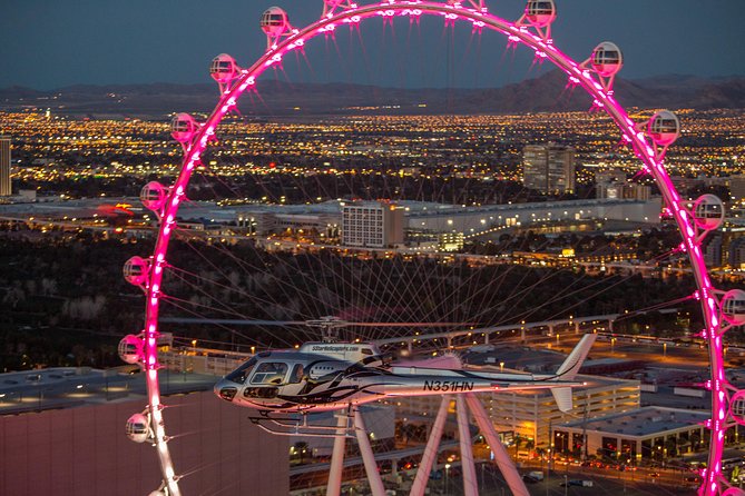 Helicopter Flight of the Las Vegas Strip with Eiffel Tower Dinner - Highly Praised Aspects from Reviews