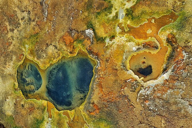 Helicopter Flight Over Geothermal Landscapes from Reykjavik - Landing Near the Hengill Geothermal Area in Hveragerdi