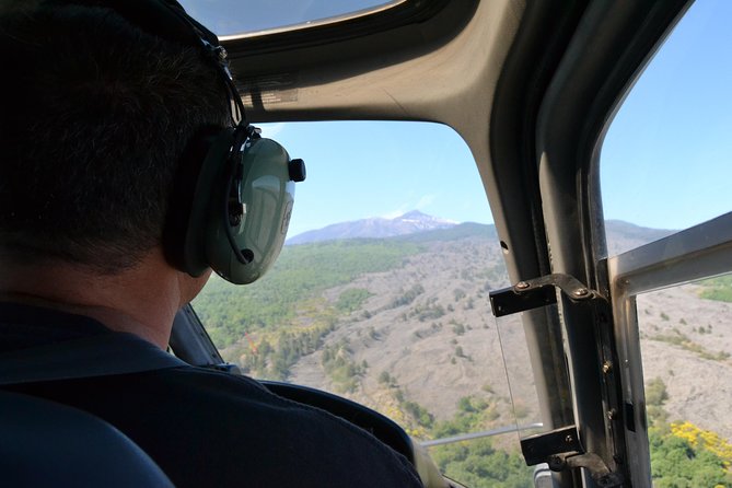 Helicopter flight over Mount Etna - Explore Mount Etna from the Skies with a Private Helicopter Tour