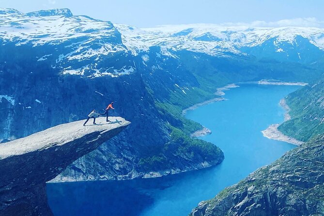 Helicopter Over Trolltunga and Waterfall Sightseeing from Bergen - Scenic Drive into the Hardanger Region