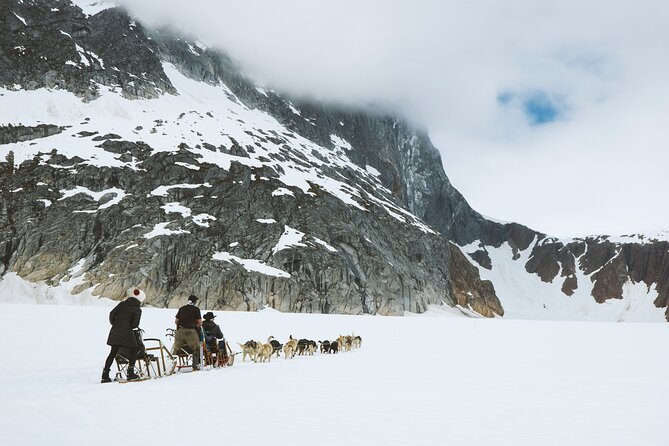 Helicopter To a Dogsledding Experience - Exploring the Juneau Icefield from the Air