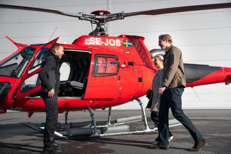 Helicopter tour over Stockholm city - The Experience: Soaring Above Stockholm and its Islands