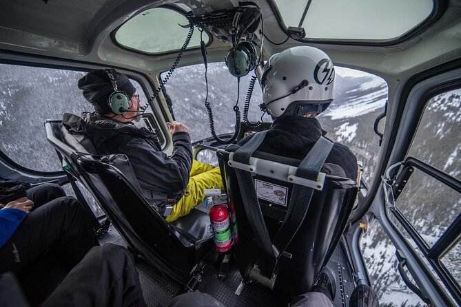 Helicopter Tour over the Canadian Rockies - The Experience and Expertise of the Pilot