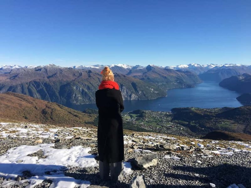 Hellesylt: Fjord to Sky. Scenic Escape to Stranda Gondola - Refreshment at the Fjord Panorama Restaurant