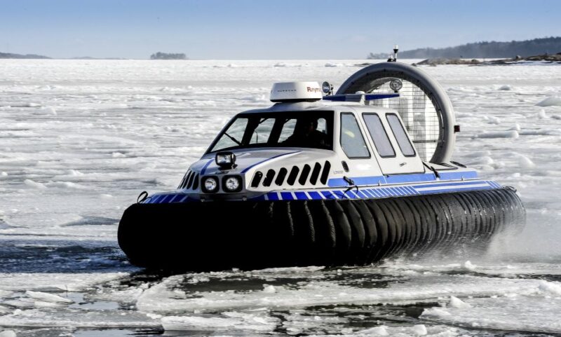 Helsinki: Arctic Hovercraft Experience with Lunch - Key Points