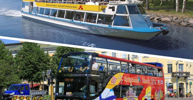 Helsinki by Bus and Boat 24-Hour Combo Ticket - Explore Helsinki by Land and Water in One Day