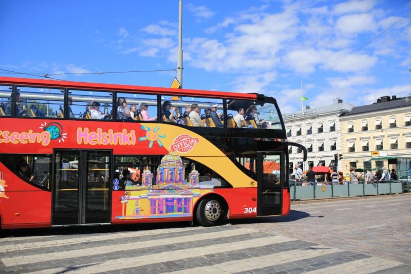 Helsinki by Bus and Boat 24-Hour Combo Ticket - Audio Guides and Onboard Comfort