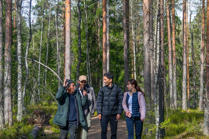 Helsinki: Nuuksio National park hiking with campfire lunch - The Knowledgeable Guides and Signature Photo Service