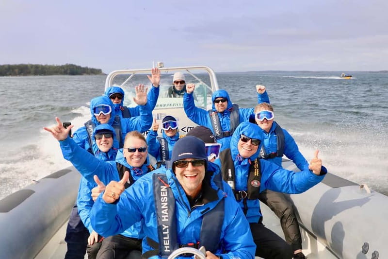 Helsinki: Private RIB Boat Cruise with Snacks and Drinks - Key Points