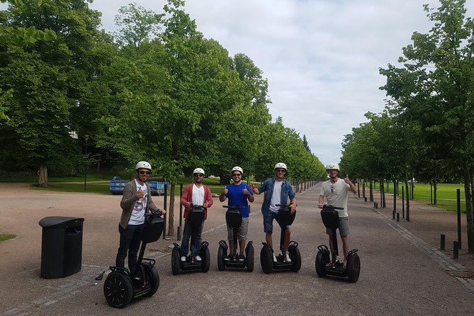 Helsinki Segway Tour - Visiting Mannerheim Statue and Helsinki Library Square