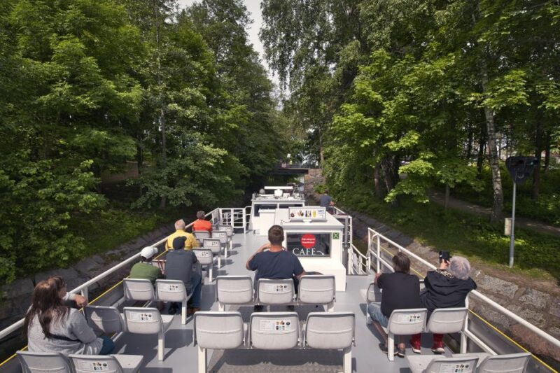 Helsinki: Sightseeing Canal Cruise with Audio Commentary - The Comfort and Practicalities Onboard