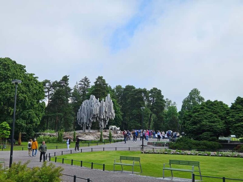 Helsinki & Suomenlinna: City Highlights Tour with Ferry Ride - Visiting the Sibelius Monument: A 20-Minute Stop