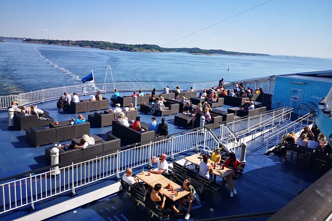 Helsinki to Tallinn Guided Tour with return Cruise tickets - The Ferry Experience: More Than Just Transportation